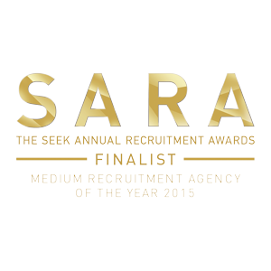Exceptionalness got us to ‘Finalist’ for the Medium Sized Recruitment Company Of the Year